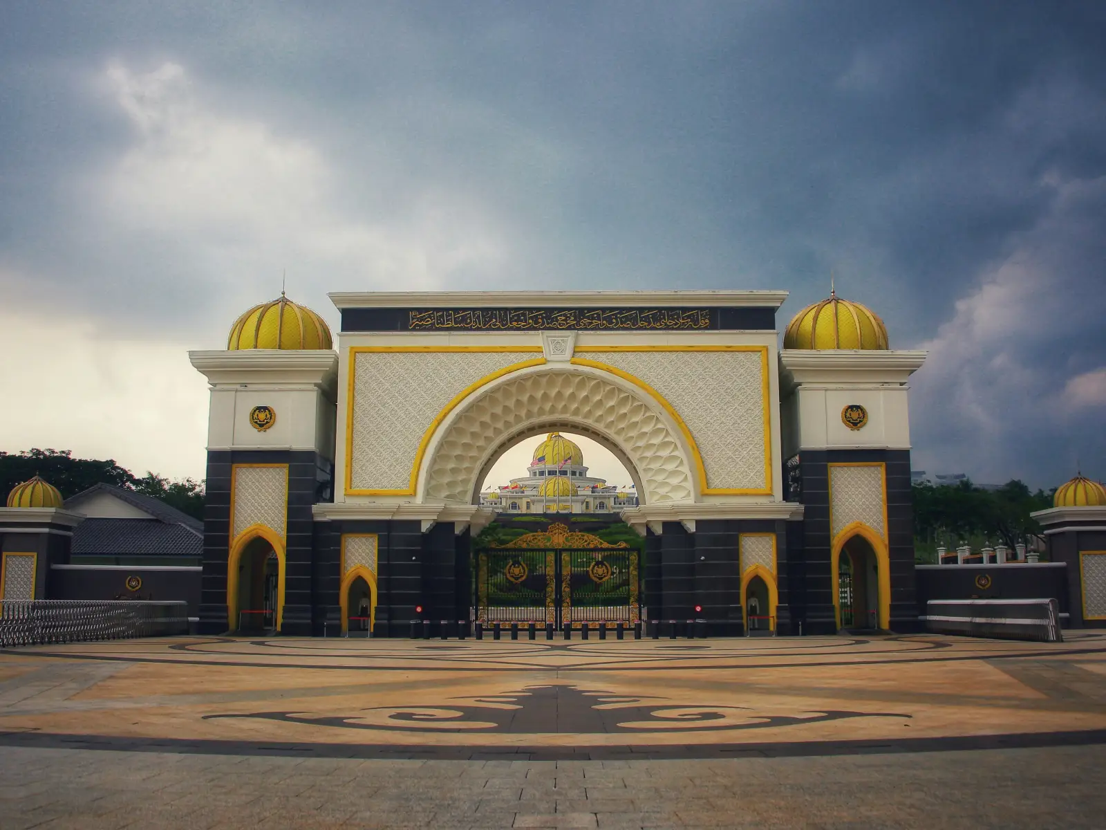 Ceremonial Malaysian setting for the Agong’s Birthday
