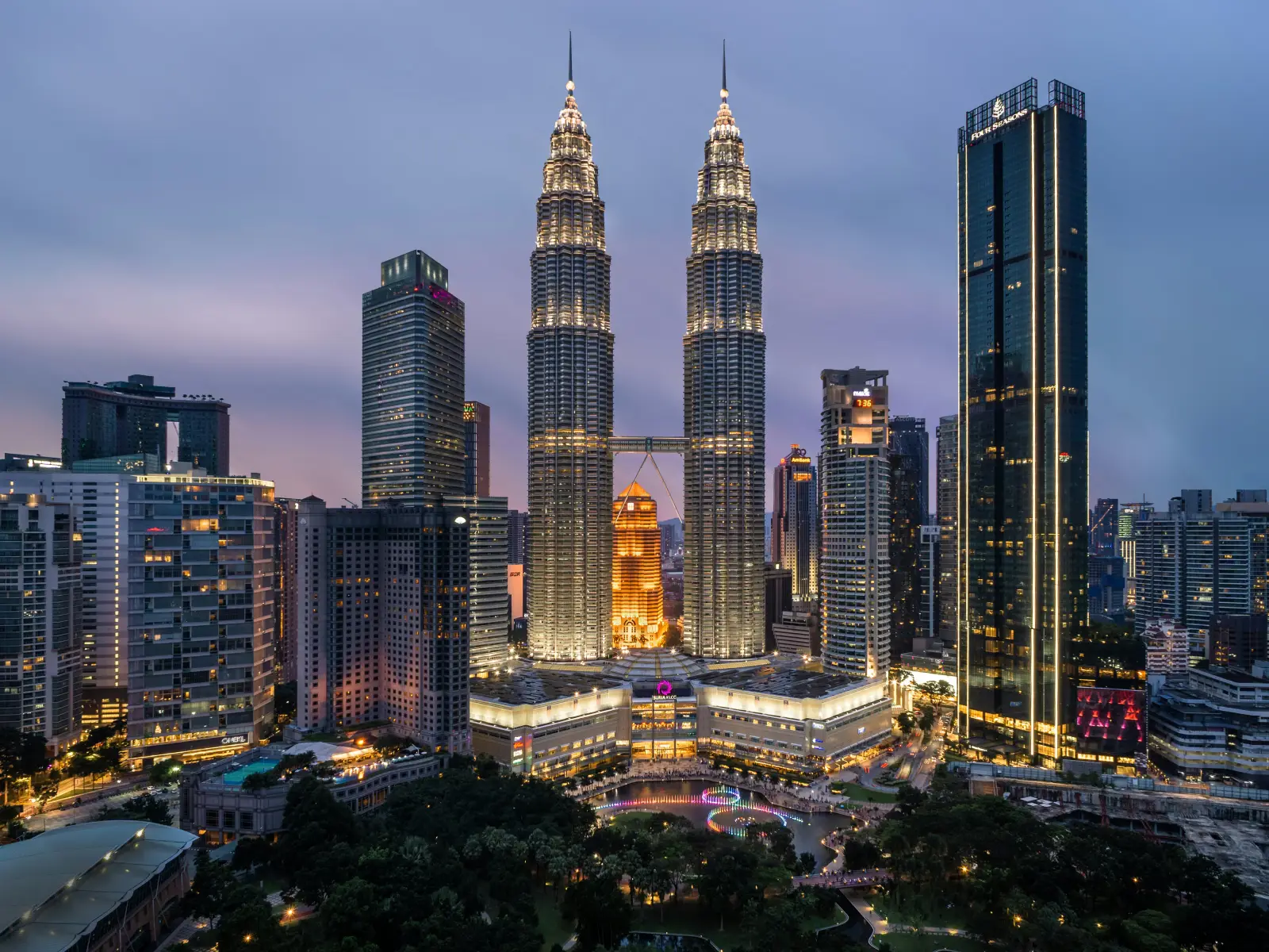 Federal Territory Day scene in Malaysia