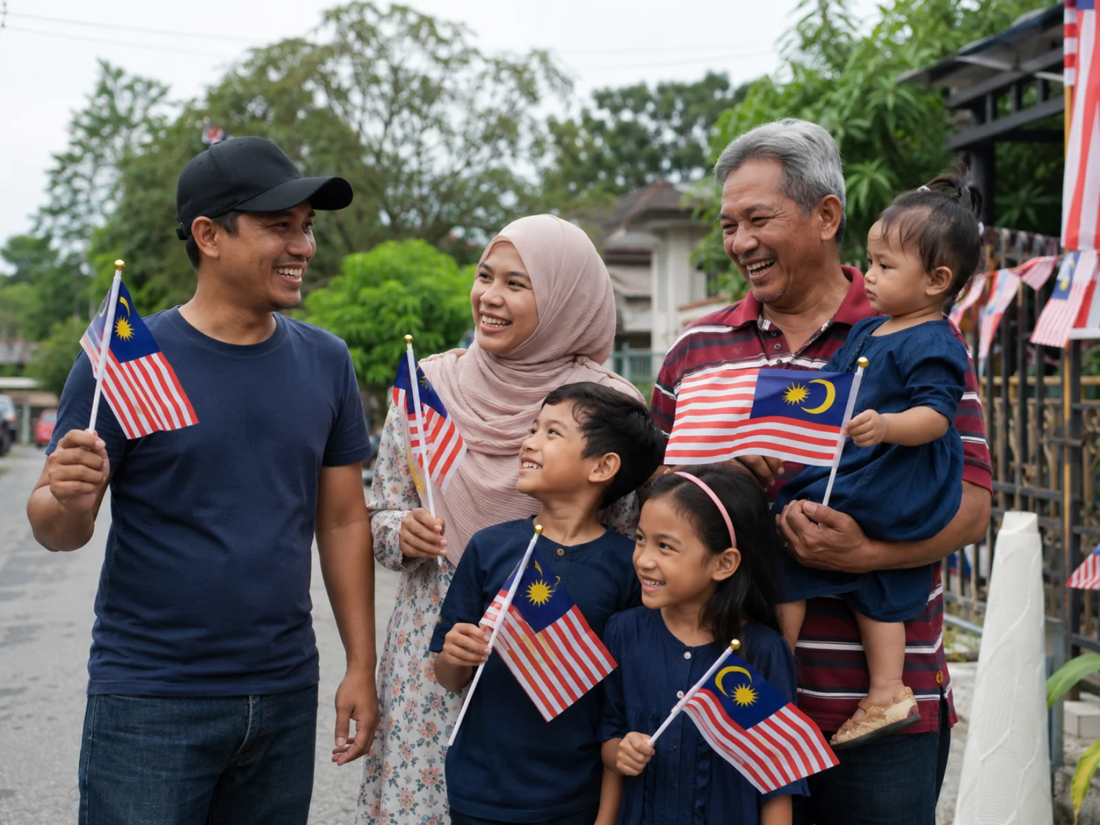 Merdeka celebration in Malaysia